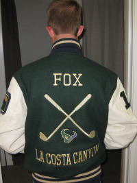 La Costa Canyon High School Letterman Jacket