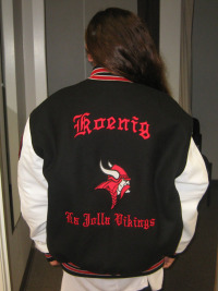 La Jolla High School Letterman Jacket