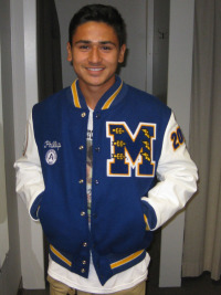 Mira Mesa High School Letterman Jacket