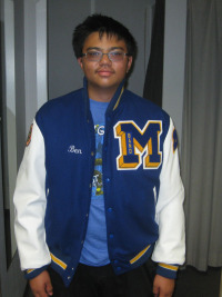 Mira Mesa High School Letterman Jacket