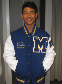 Mira Mesa High School Letterman Jacket