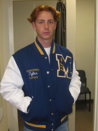 Mira Mesa High School Letterman Jacket