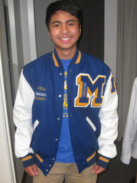 Mira Mesa High School Letterman Jacket