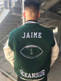 Oceanside High School Letterman Jacket
