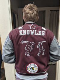 Rancho Buena Vista High School Letterman Jacket