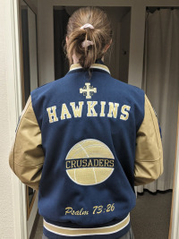 Saint Josephs Academy High School Letterman Jacket