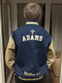 Saint Josephs Academy High School Letterman Jacket