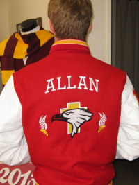 Santa Fe Christian Letterman Jacket