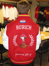 Santa Fe Christian Letterman Jacket