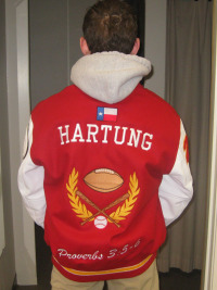 Santa Fe Christian Letterman Jacket