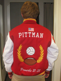 Santa Fe Christian Letterman Jacket