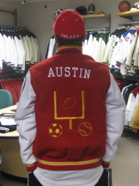 Santa Fe Christian Letterman Jacket