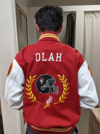 Santa Fe Christian Letterman Jacket