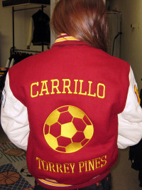 Torrey Pines High School Letterman Jacket