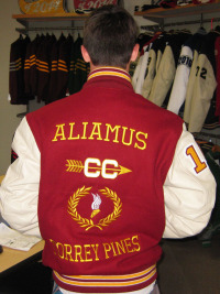 Torrey Pines High School Letterman Jacket