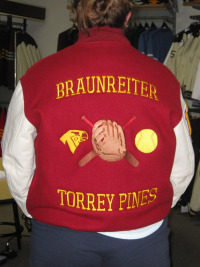 Torrey Pines High School Letterman Jacket