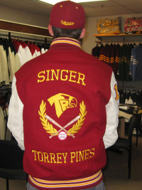 Torrey Pines High School Letterman Jacket