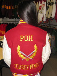 Torrey Pines High School Letterman Jacket