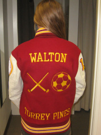 Torrey Pines High School Letterman Jacket